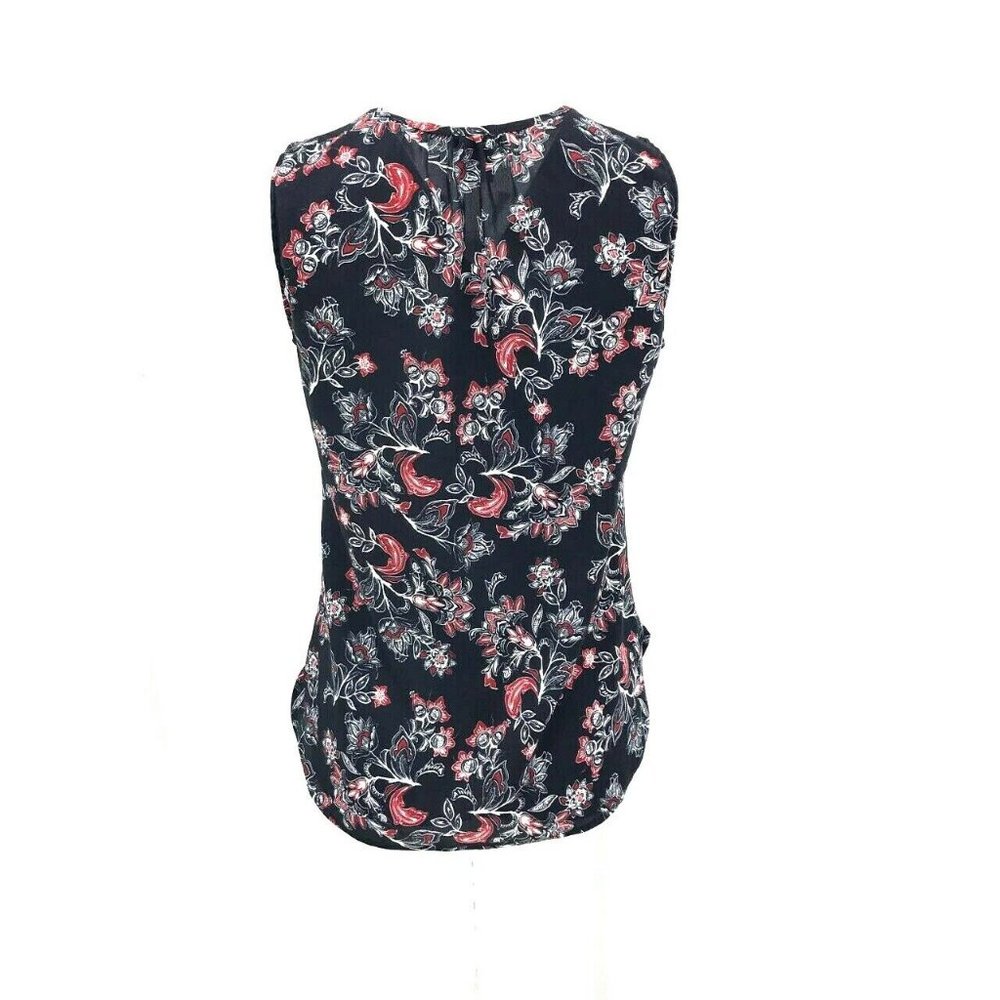Ann Taylor Loft Floral Print Sleeveless Top Sz XS - Picture 5 of 7